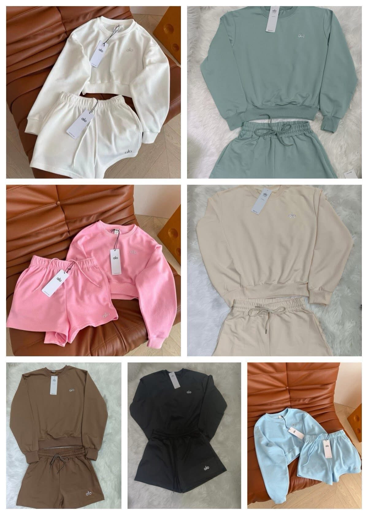 2pc Alo short sets